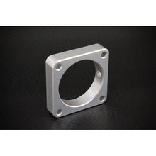 Torque Solution Throttle Body Spacer | Silver 2007-2012 Nissan Sentra SE-R Spec V