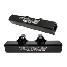 Torque Solution Top Feed Fuel Rails Black WRX 02-14 / STI 07-18 / LGT 07-12 / FXT 06-13