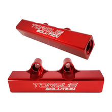 Torque Solution Top Feed Fuel Rails Red WRX 02-14 / STI 07-18 / LGT 07-12 / FXT 06-13