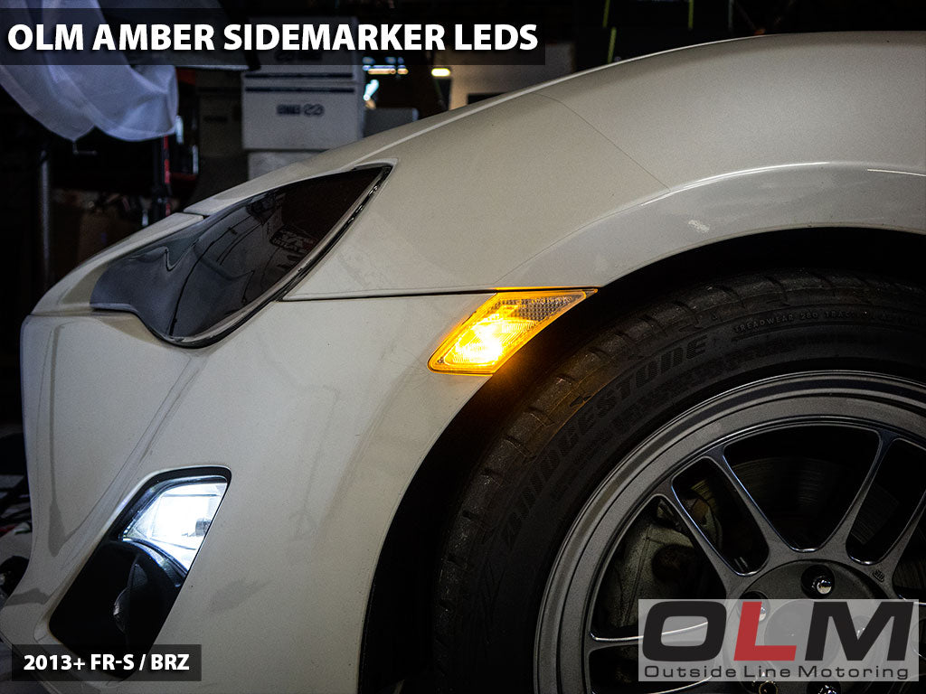 OLM AMBER LED SIDE MARKER BULB 2013-2020 FRS / BRZ / 86 | OLM-T10-AMBER