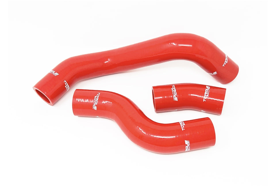 Torque Solution 22+ BRZ/GR86 / 13-21 BRZ/FRS/86 Silicone Radiator Hose Kit - Red | TS-SU-657RD