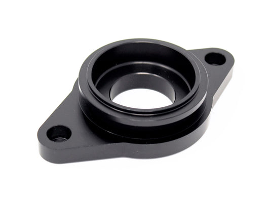 Torque Solution 08-14 Subaru WRX Tial Blow Off Valve Adapter (Black) | TS-SU-TIAL2-BK