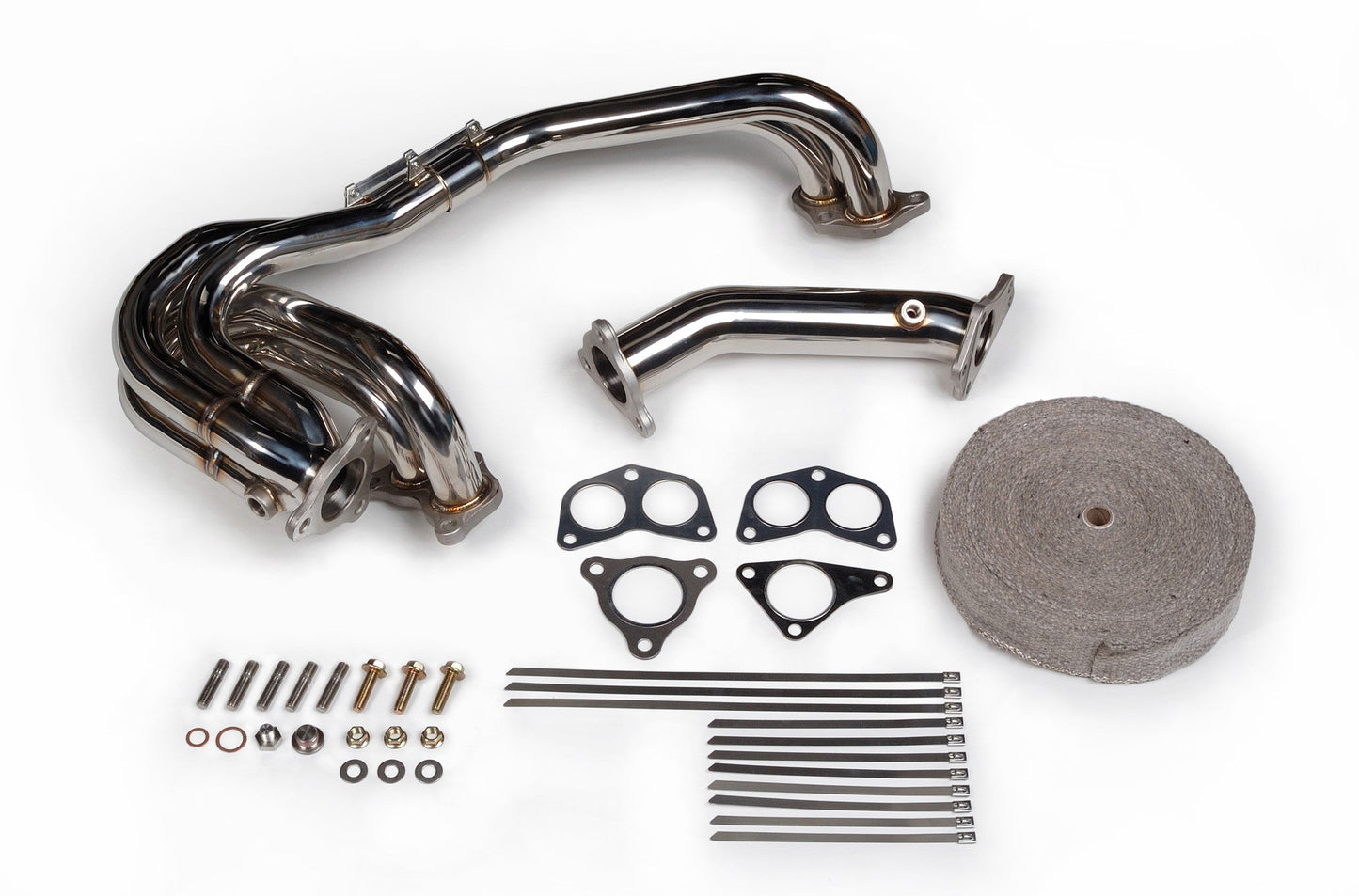 TR Unequal Length Exhaust Manifold w/ Up-pipe for Subaru 2002-2014 WRX / 2004+ STI | TR-ES1000