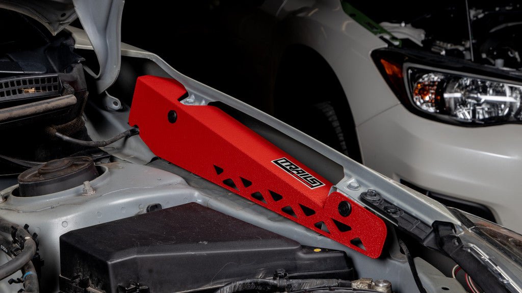 TRAILS by GrimmSpeed Fender Shrouds RED - Subaru 13 - 17 Crosstrek | TBG114028.2 - JDMuscleFender ShroudsgrmTGSTBG114028.2