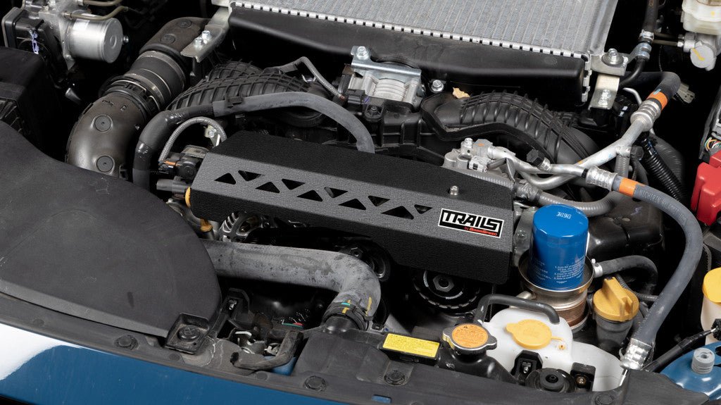 TRAILS by GrimmSpeed Pulley Cover BLACK - Subaru 20+ Outback XT | TBG114019.1 - JDMuscleEngine CoversgrmTGSTBG114019.1