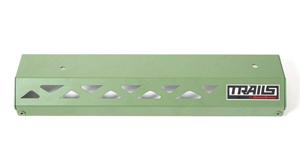 TRAILS by GrimmSpeed Pulley Cover GREEN - Subaru 13 - 17 Crosstrek | TBG114026.3 - JDMuscleEngine CoversgrmTGSTBG114026.3