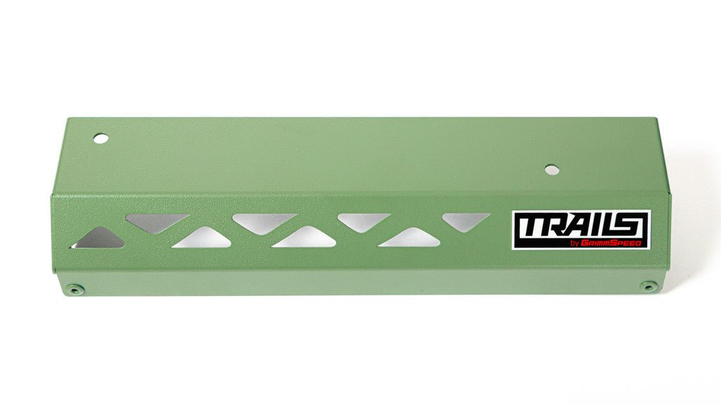 TRAILS by GrimmSpeed Pulley Cover GREEN - Subaru 18+ Crosstrek | TBG114027.3 - JDMuscleEngine CoversgrmTGSTBG114027.3