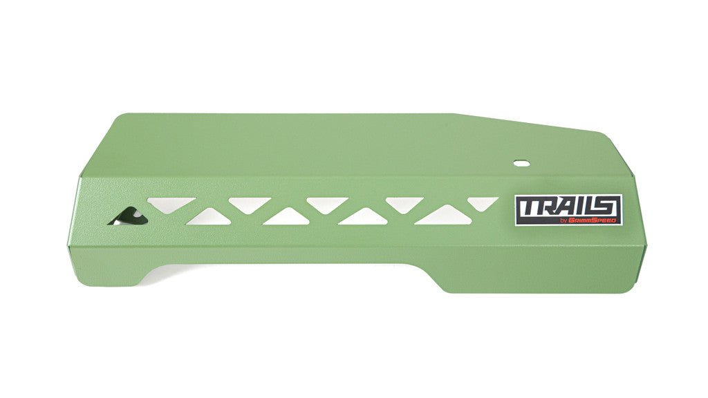 TRAILS by GrimmSpeed Pulley Cover GREEN - Subaru 20+ Outback N/A | TBG114020.3 - JDMuscleEngine CoversgrmTGSTBG114020.3