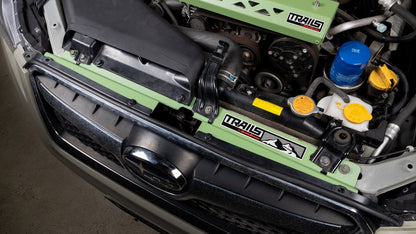 TRAILS by GrimmSpeed Radiator Shroud GREEN - Subaru 13 - 17 Crosstrek | TBG114030.3 - JDMuscleRadiator ShroudsgrmTGSTBG114030.3