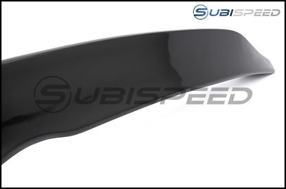 OLM HIGH POINT DUCKBILL TRUNK SPOILER CRYSTAL BLACK SILICA 15-21 Subaru WRX & STI | A.70026.1-D4S