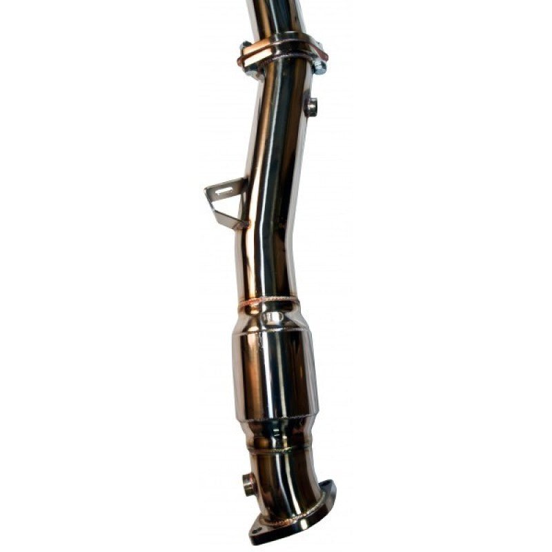 Turbo XS 02-07 Impreza WRX / 02-07 Impreza WRX STI / 04-08 FXT High Flow Catted Downpipe | WS02-DPC - JDMuscleFront Pipes and Downpipes / J-Pipes053176486918