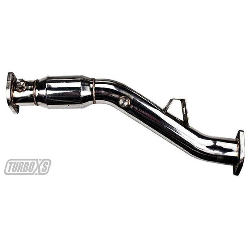 Turbo XS [08-14 WRX/STI, 05-09 LGT] High Flow Catalytic Converter Pipe - JDMuscleFront Pipes and Downpipes / J-PipestxsWS08-CP-V2