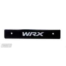Turbo XS 08-14 WRX/STi Billet Aluminum License Plate Delete Black Machined WRX Logo - JDMuscleLicense Plate Holders and Deletes053176487878