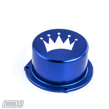 Turbo XS 15-21 WRX Aluminum Vacuum Pump Cover Blue | W15-VPC-BLU