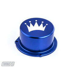 Turbo XS 15-21 WRX Aluminum Vacuum Pump Cover Blue | W15-VPC-BLU