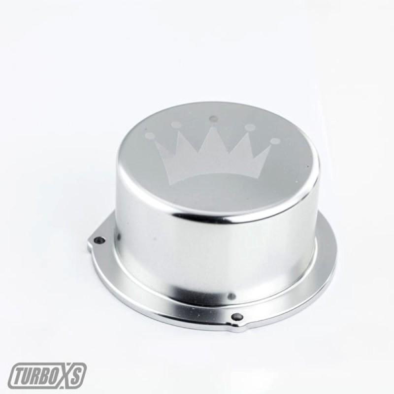 Turbo XS 15-21 WRX Billet Aluminum Vacuum Pump Cover - Silver | W15-VPC-SIL - JDMuscleVacuum Pump CoverstxsW15-VPC-SIL