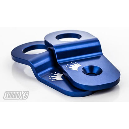 Turbo XS [15-21 WRX/STI] Billet Aluminum Radiator Stay - Blue - JDMuscleRadiator AccessoriestxsW15-RADSTAY-BLU