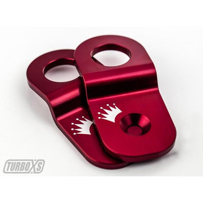 Turbo XS [15-21 WRX/STI] Billet Aluminum Radiator Stay - Red - JDMuscleRadiator AccessoriestxsW15-RADSTAY-RED