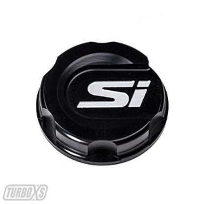 Turbo XS 2016+ Honda Civic Black Oil Cap - JDMuscleOil Caps053176487977