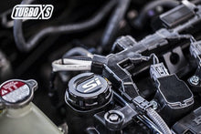 Turbo XS 2016+ Honda Civic Black Oil Cap - JDMuscleOil Caps053176487977