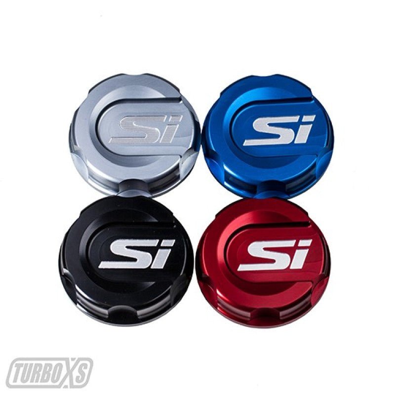 Turbo XS 2016+ Honda Civic Black Oil Cap - JDMuscleOil Caps053176487977