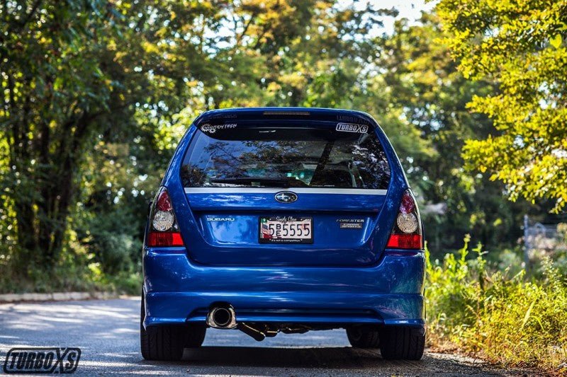 Turbo XS 2.5 Cat Back Exhaust Subaru Forester XT 2004-2008 - JDMuscleCat Back Exhaust System053176485119