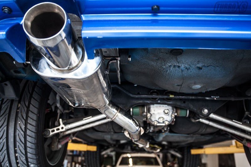 Turbo XS 2.5 Cat Back Exhaust Subaru Forester XT 2004-2008 - JDMuscleCat Back Exhaust System053176485119