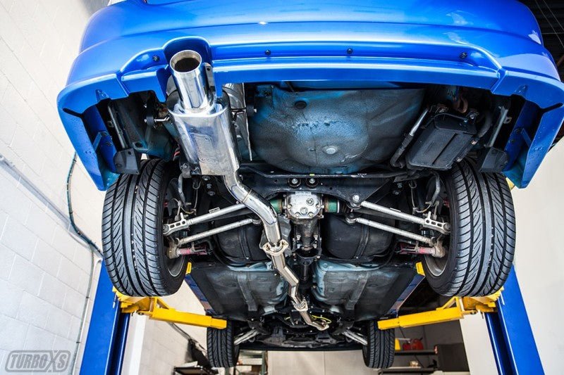 Turbo XS 2.5 Cat Back Exhaust Subaru Forester XT 2004-2008 - JDMuscleCat Back Exhaust System053176485119