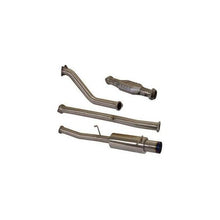 Turbo XS Catted Titanium Muffler Turboback Exhaust WRX/STI 2002-2007 | WS02-TBE-TI