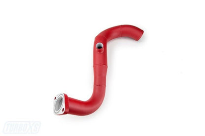 Turbo XS FMIC for 15-16 WRX - Wrinkle Red Pipes - JDMuscleIntercoolers053176487458