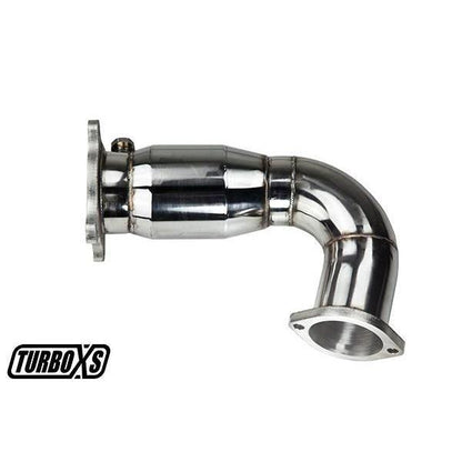 Turbo XS [15-21 WRX] Front Pipe w/ Catalytic Converter MT/CVT | W15-FP-1C