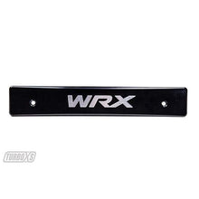 Turbo XS "WRX" License Plate Delete WRX/STI 15-2019 | WS15-LPD-BLK-WRX