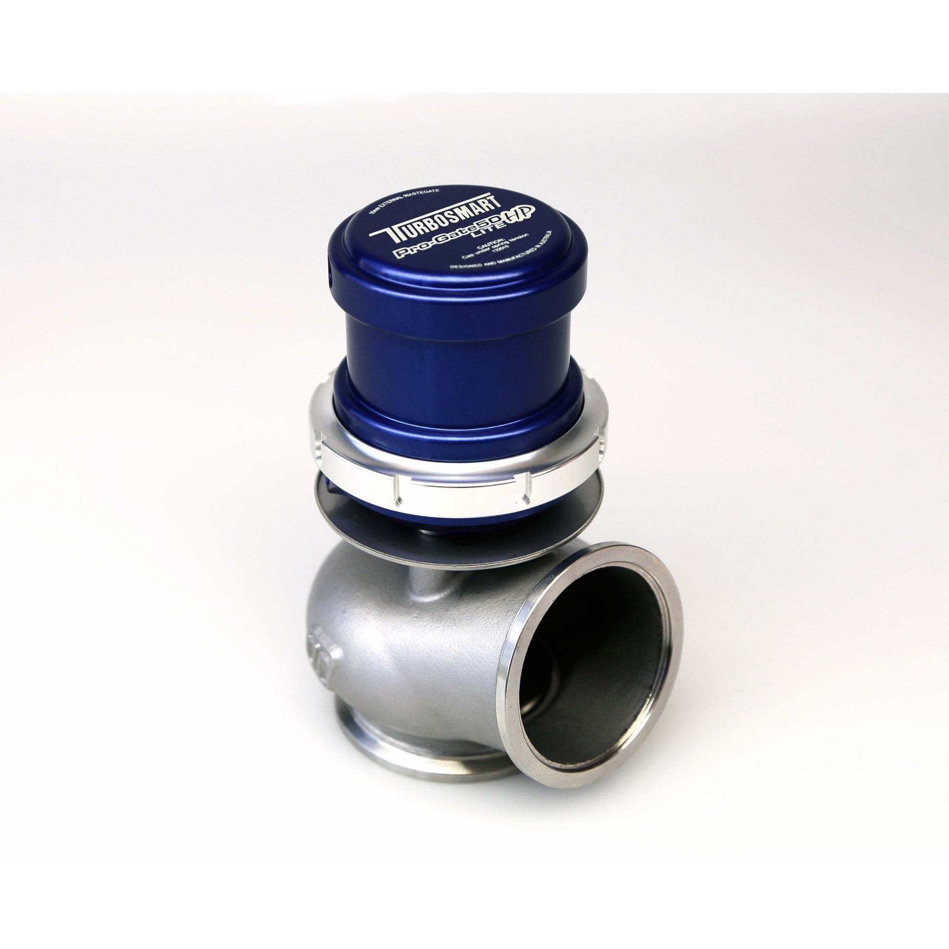 Turbosmart WG50 Pro-Gate Wastegate 50 Lite 35psi Blue - Universal-0502-1301-0502-1301-Wastegates-Turbosmart-JDMuscle