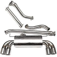 TurboXS GT Catted Turboback Exhaust Subaru STI 2008-2014 / WRX 2011-2014 Hatchback | STI08-TBE