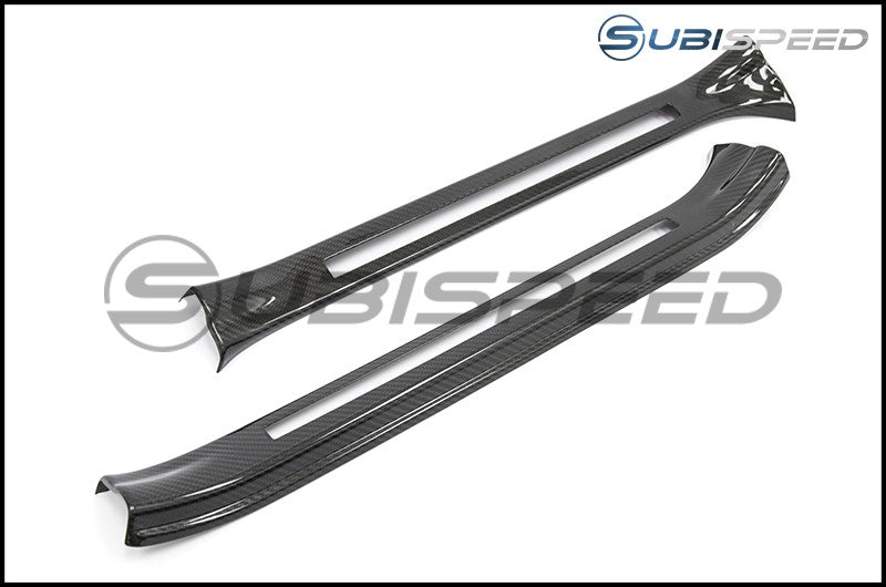 OLM LE DRY CARBON FIBER DOOR SILL COVER BY AXIS 2015+ STI | AX15STISS