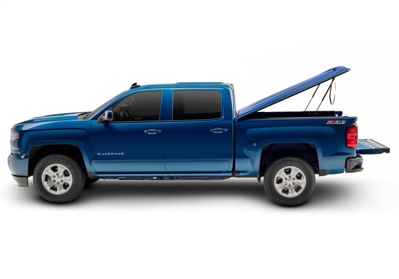 UnderCover 05 - 15 Tacoma 5ft Lux Bed Cover Red Req Factory Deck Rails | UC4056L - 3R3 - JDMuscleTrunksundUC4056L-3R3