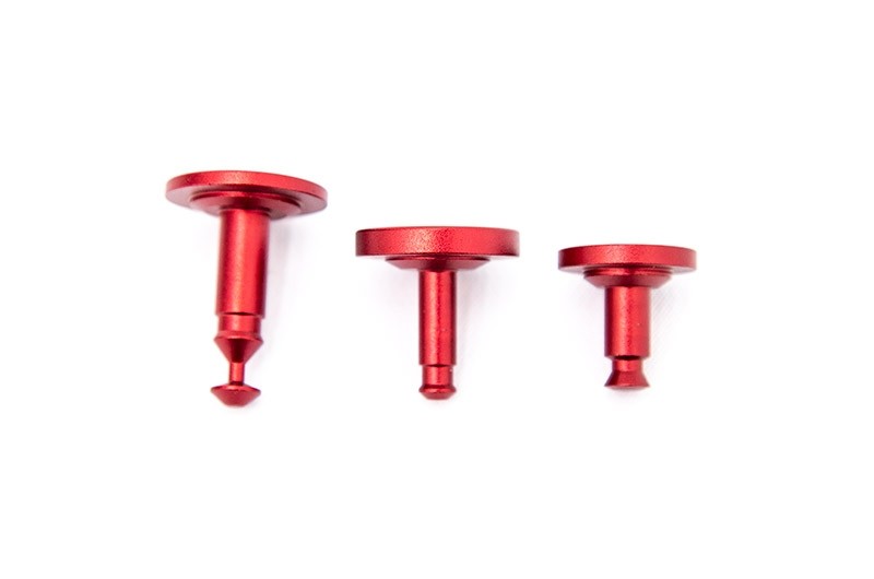 OLM RED ANODIZED ENGINE BAY FASTENER SET 15-2020 WRX / 15-2020 + STI | A.70107.1