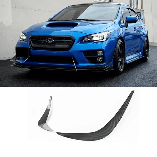 AeroFlowDynamics 15-17 WRX/STI Canards V4 (Carbon Fiber)