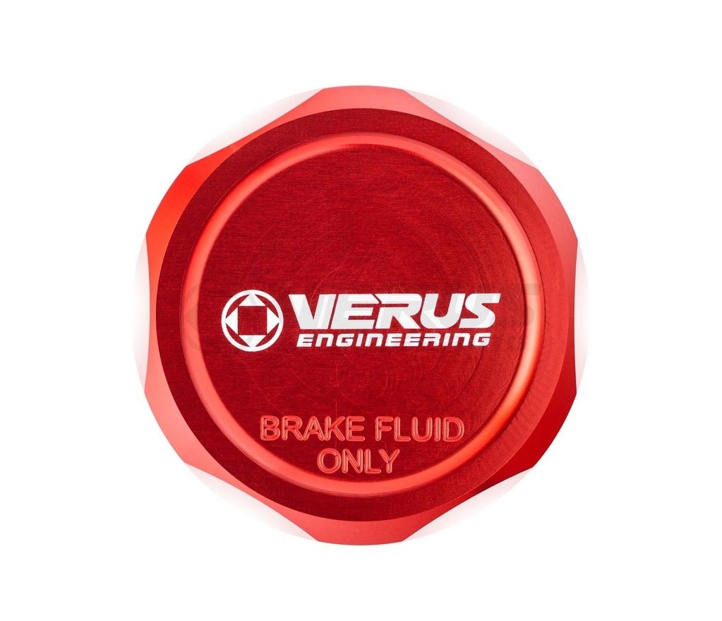 Verus Engineering 08 - 21 STI / WRX / 13 - 23 BRZ / 22 - 23 GR86 Brake Master Cylinder Cap Cover | A0417A - RED - JDMuscleDress Up CapsVERA0417A-RED