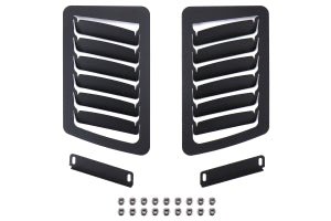 Verus Engineering 13 - 21 BRZ/FRS/86 Hood Louver Kit, Small Louvers Only, Powder Coated Black | A0055A - BLK - JDMuscleHood Scoops / VentsVERA0055A-BLK