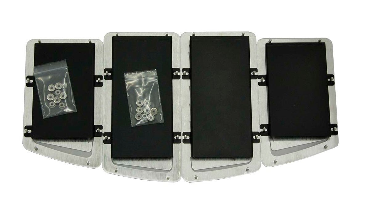 Verus Engineering 13 - 21 BRZ/FRS/86 Hood Louver Rain Guard Kit Powder coated Black Small Only | A0051A - SML - JDMuscleHood Scoops / VentsVERA0051A-SML