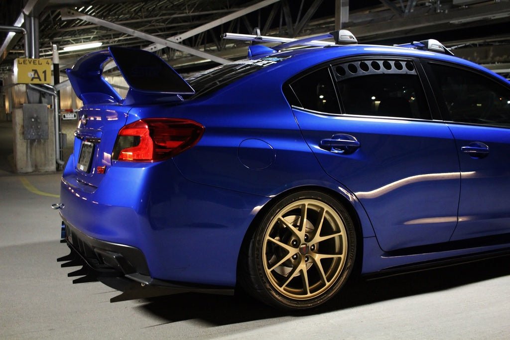 Verus Engineering [15 - 21 WRX/STI] Aggressive Rear Diffuser | A0028A - JDMuscleDiffusers and Vortex GeneratorsVERA0028A