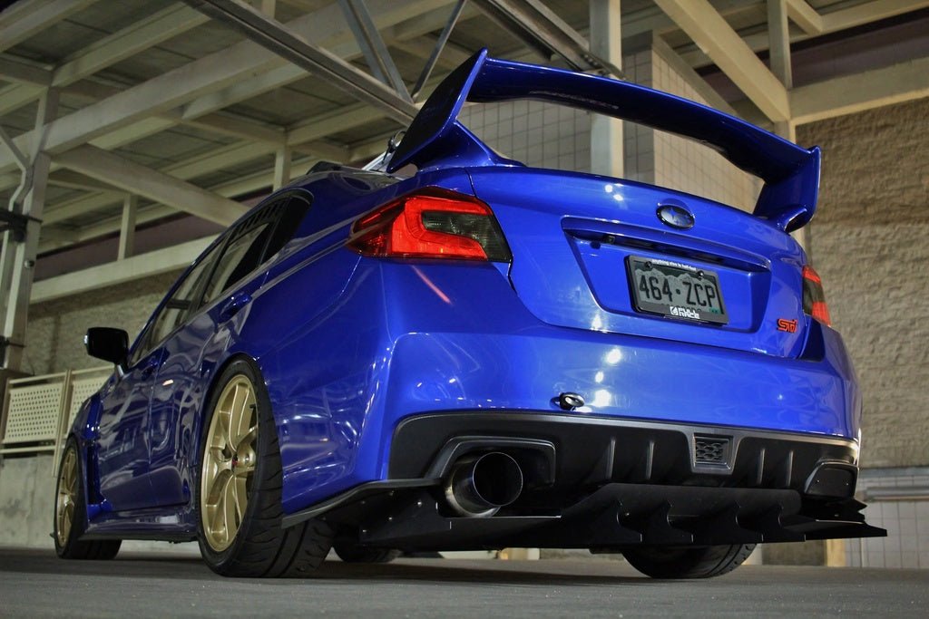 Verus Engineering [15 - 21 WRX/STI] Aggressive Rear Diffuser | A0028A - JDMuscleDiffusers and Vortex GeneratorsVERA0028A