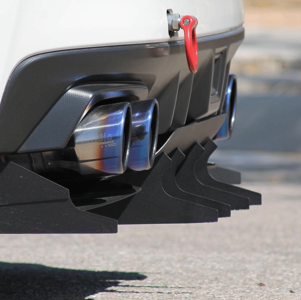 Verus Engineering [15 - 21 WRX/STI] Aggressive Rear Diffuser | A0028A - JDMuscleDiffusers and Vortex GeneratorsVERA0028A