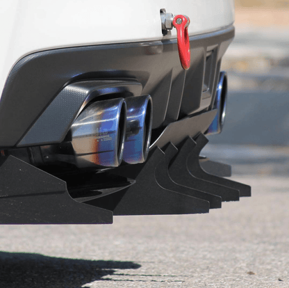 Verus Engineering [15 - 21 WRX/STI] Aggressive Rear Diffuser | A0028A - JDMuscleDiffusers and Vortex GeneratorsVERA0028A