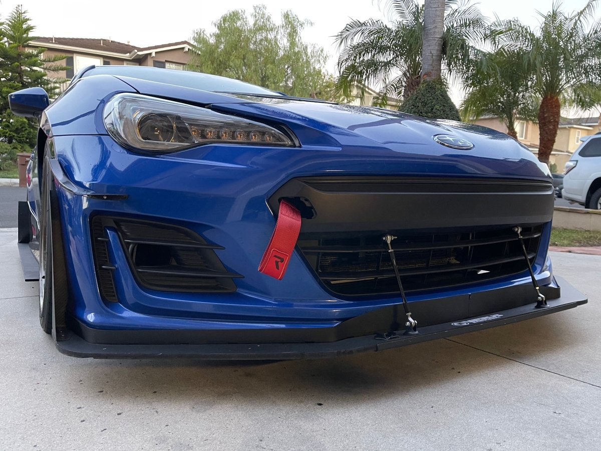 Verus Engineering 17 - 21 BRZ Splitter Air Dam | A0261A - JDMuscleFront Wind SplitterVERA0261A