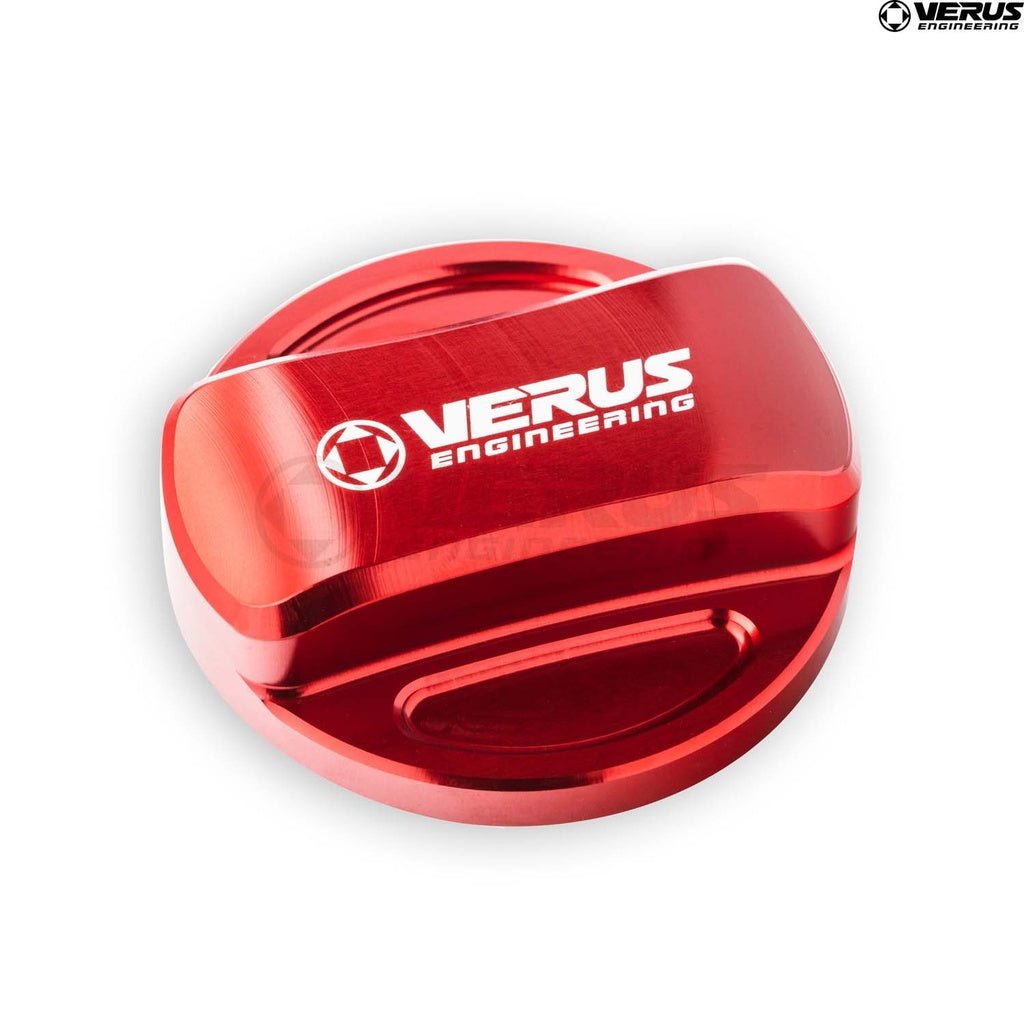 Verus Engineering 20 - 22 Supra Gas Cap Cover Anodized Red | A0269A - RED - JDMuscleOil CapsVERA0269A-RED