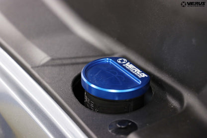 Verus Engineering 20-22 Supra Mk5 Windshield Washer Fluid Reservoir Cap Blue | A0260A-BLU - JDMuscleDress Up CapsVERA0260A-BLU