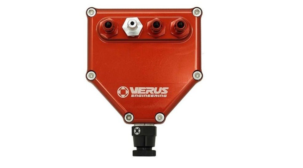 Verus Engineering Dual Air Oil Seperator, Anodized Red Mazda Miata 2016 - 2017 | A0113A - RED - JDMuscleAir Oil SeparatorsVERA0113A-RED