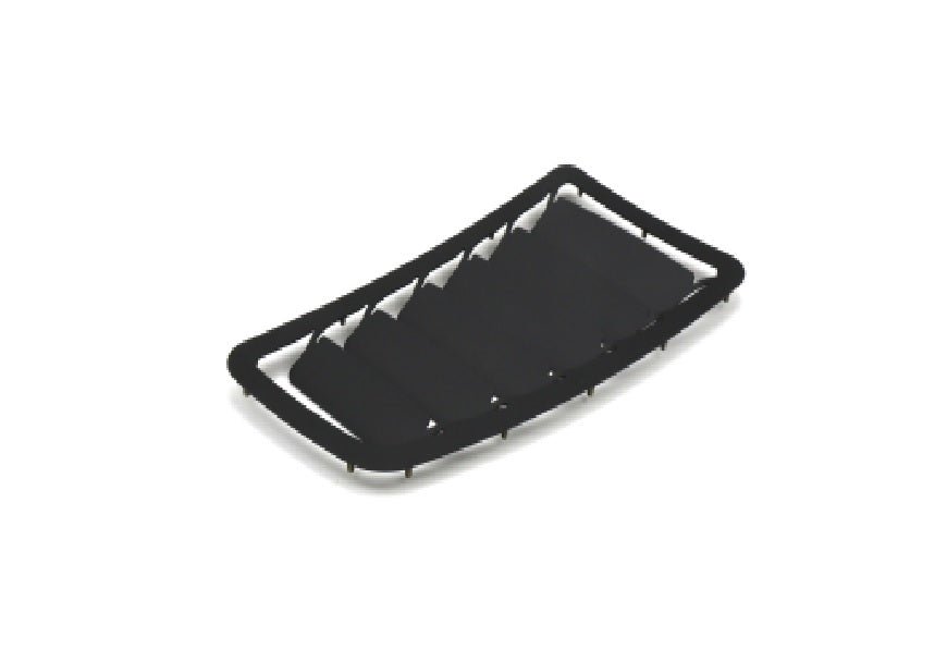 Verus Engineering Hood Louver Kit Black WRX 2011 - 2014 / STI 2011 - 2014 | A0212A - BLK - JDMuscleHood ScoopsVERA0212A-BLK